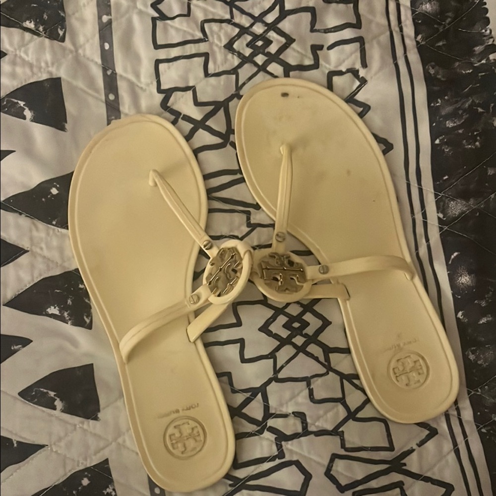 Tory Burch Women's Cream Sandals